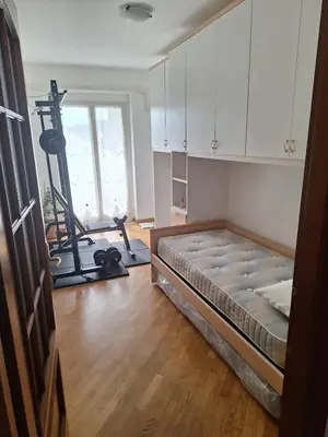 Letto o letti in una camera di Casa di Mirtha