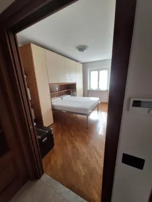 Letto o letti in una camera di Casa di Mirtha