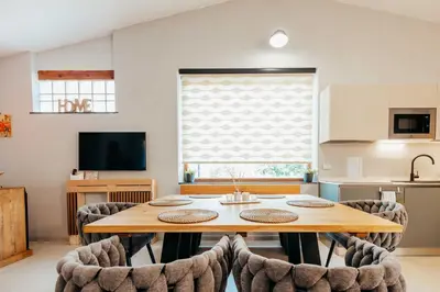 Cucina o angolo cottura di Resort Ombreseda