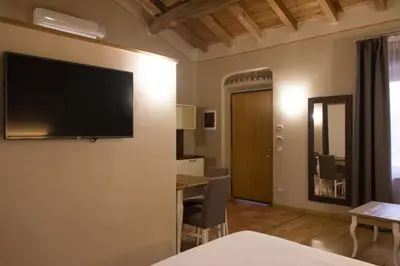 TV o dispositivi per l'intrattenimento presso Hotel Sesmones