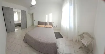 Letto o letti in una camera di Oxi