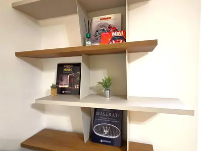 Biblioteca nell'appartamento