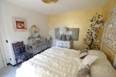 Letto o letti in una camera di Rapallo La Vista by PortofinoVacanze