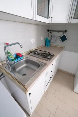 Cucina o angolo cottura di La Casa di Elena by PortofinoVacanze