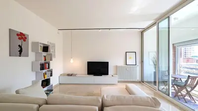 TV o dispositivi per l'intrattenimento presso Carolina Apartment