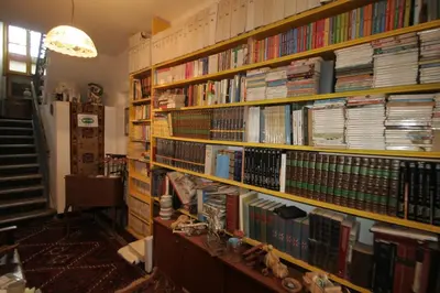 Biblioteca nel bed & breakfast