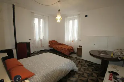 Letto o letti in una camera di B&B Jolly Gorreto