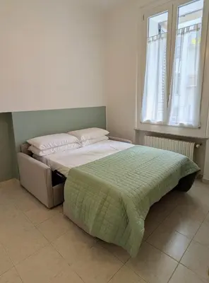 Letto o letti in una camera di Appartamento La Gemma