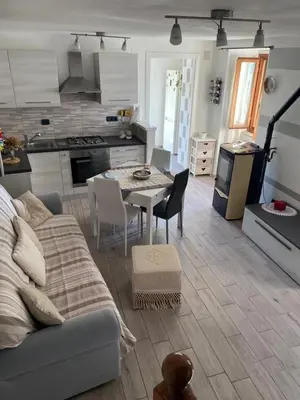 Cucina o angolo cottura di La Casetta di Nico
