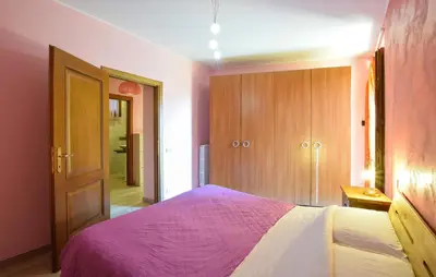 Letto o letti in una camera di Gorgeous Apartment In Solferino