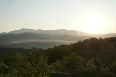 Paesaggio naturale nelle vicinanze dell'appartamento