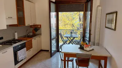 Cucina o angolo cottura di Pit Stop - Bilocale inTerra di Motori, Cibo e Arte