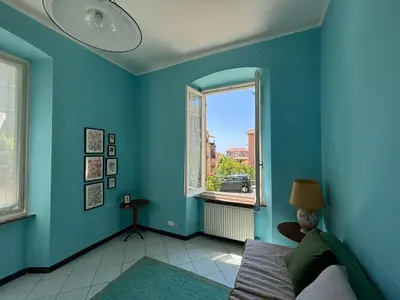 Area soggiorno di Apartment in Chiavari