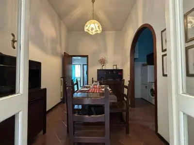 TV o dispositivi per l'intrattenimento presso Apartment in Chiavari