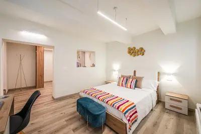 Letto o letti in una camera di Maison La Pomposa Suite