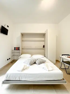 Letto o letti in una camera di Emilio House