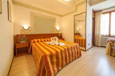 Letto o letti in una camera di Hotel Ricordo Du Parc