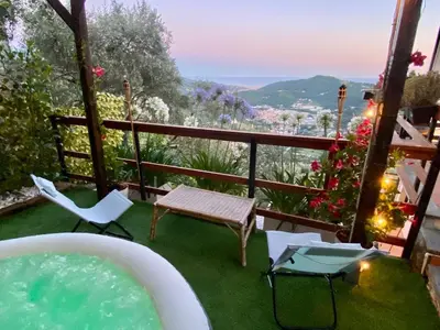 Paesaggio naturale nelle vicinanze della casa vacanze