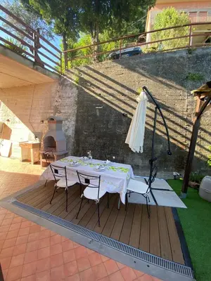 Patio o area all'aperto di Casa Rebecca