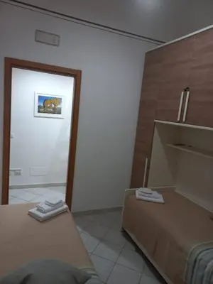 Letto o letti in una camera di Cà'Darsa