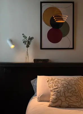 Letto o letti in una camera di Foresteria 33