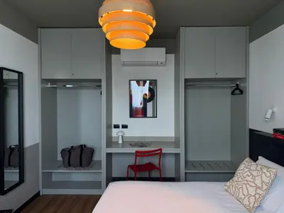 Letto o letti in una camera di Foresteria 33