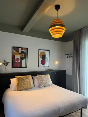 Letto o letti in una camera di Foresteria 33