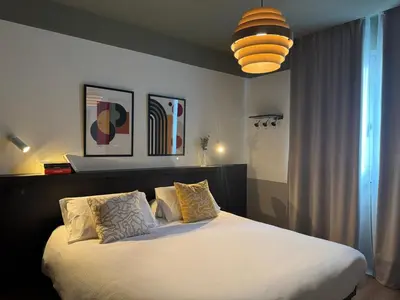 Letto o letti in una camera di Foresteria 33