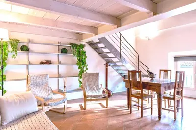 Area soggiorno di Luxe Paradise - 4 person, Historic Center
