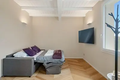 TV o dispositivi per l'intrattenimento presso Residenza la Guercia Seaview 5 Terre AC