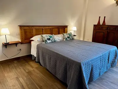 Letto o letti in una camera di Podere Montevalle's Casa Colonica