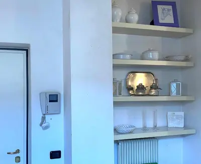 Set per la preparazione di tè e caffè presso Bilocale atelier in centro storico