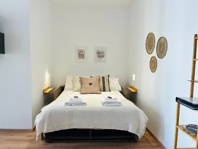 Letto o letti in una camera di Crema - On the set of the movie CMBYN, 5 steps from the Duomo