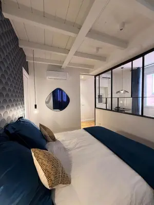 Letto o letti in una camera di Riviera Luxe Glam