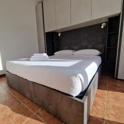 Letto o letti in una camera di Appartamento King a Gattatico Centro