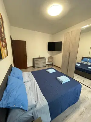 Letto o letti in una camera di Appartamento EM