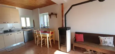 Cucina o angolo cottura di Ca du Bensa