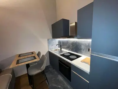 Cucina o angolo cottura di Suite Deluxe Appartaments Black