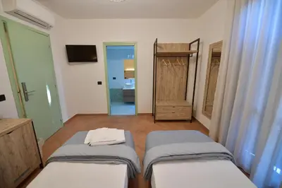 Letto o letti in una camera di Hotel Vignale