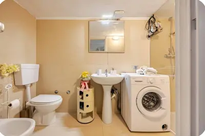 Bagno di Accogliente monolocale