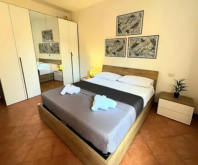 Letto o letti in una camera di Appartamento Gemma