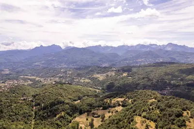 Paesaggio naturale nelle vicinanze della casa vacanze