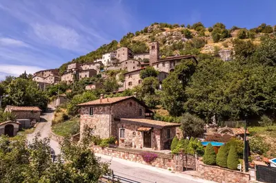 Paesaggio naturale nelle vicinanze della casa vacanze