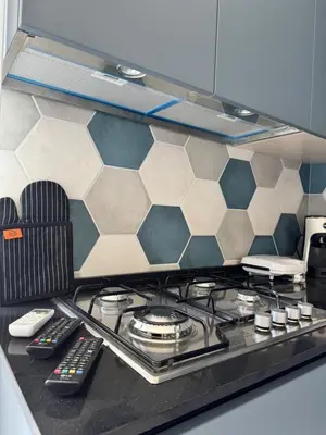 Cucina o angolo cottura di Sestri sul mare appartamento Enrico