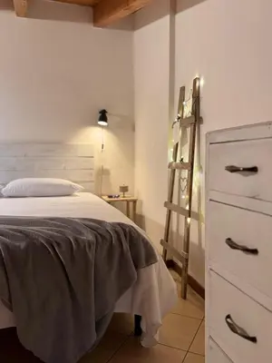 Letto o letti in una camera di Adelaide in collina, cozy home
