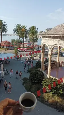 Vista sul fiume nelle vicinanze dell'appartamento