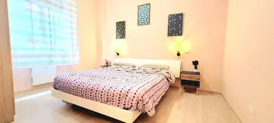 Letto o letti in una camera di Lavagna - Chiavari modern apartment - vicino mare