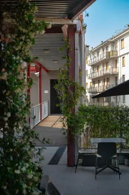 Balcone o terrazza di Romeo e Giulietta Residenze check-in presso Hotel Toscanini