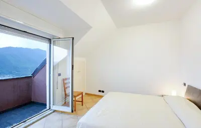 Letto o letti in una camera di 2 Bedroom Nice Apartment In Uscio
