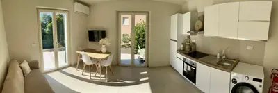 Cucina o angolo cottura di Il Nido Verde, Giardinetta e Mansardina